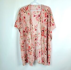 Frumos‎ Coverup Kimono Top Sz Medium